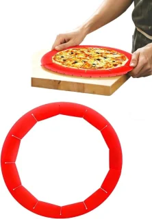 Siliconen korstbeschermer voor taarten en pizza's