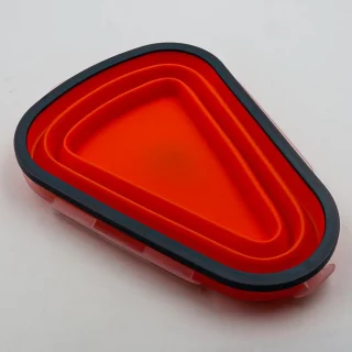 Siliconen Pizza Opbergdoos