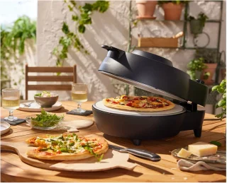 Silvercrest Kitchen Tools Pizzaoven 30 cm 1200W