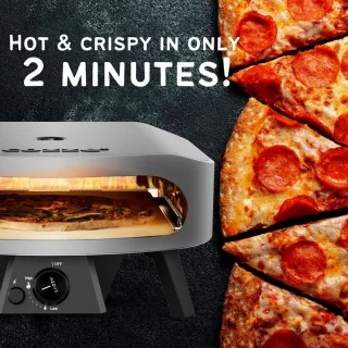 SnelShoppen - 17" classic pizzaoven gas 30mbar met cordierite pizzasteen