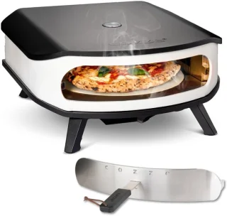 SnelShoppen - 17” gas pizzaoven met roterende pizzasteen Ø42,5 cm