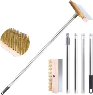 SnelShoppen pizza oven borstel 160cm