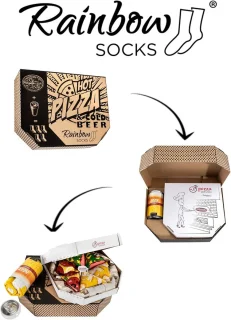 Sokken geschenkset 5 paar multicolor