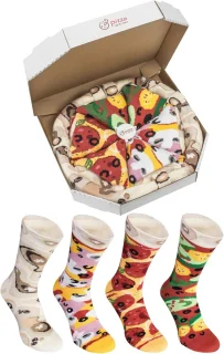 SokkenStudio Pizzasokken - 4 paar