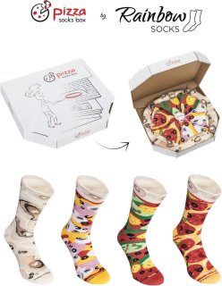 Wat vinden we goed aan de SokkenStudio Pizzasokken - 4 paar