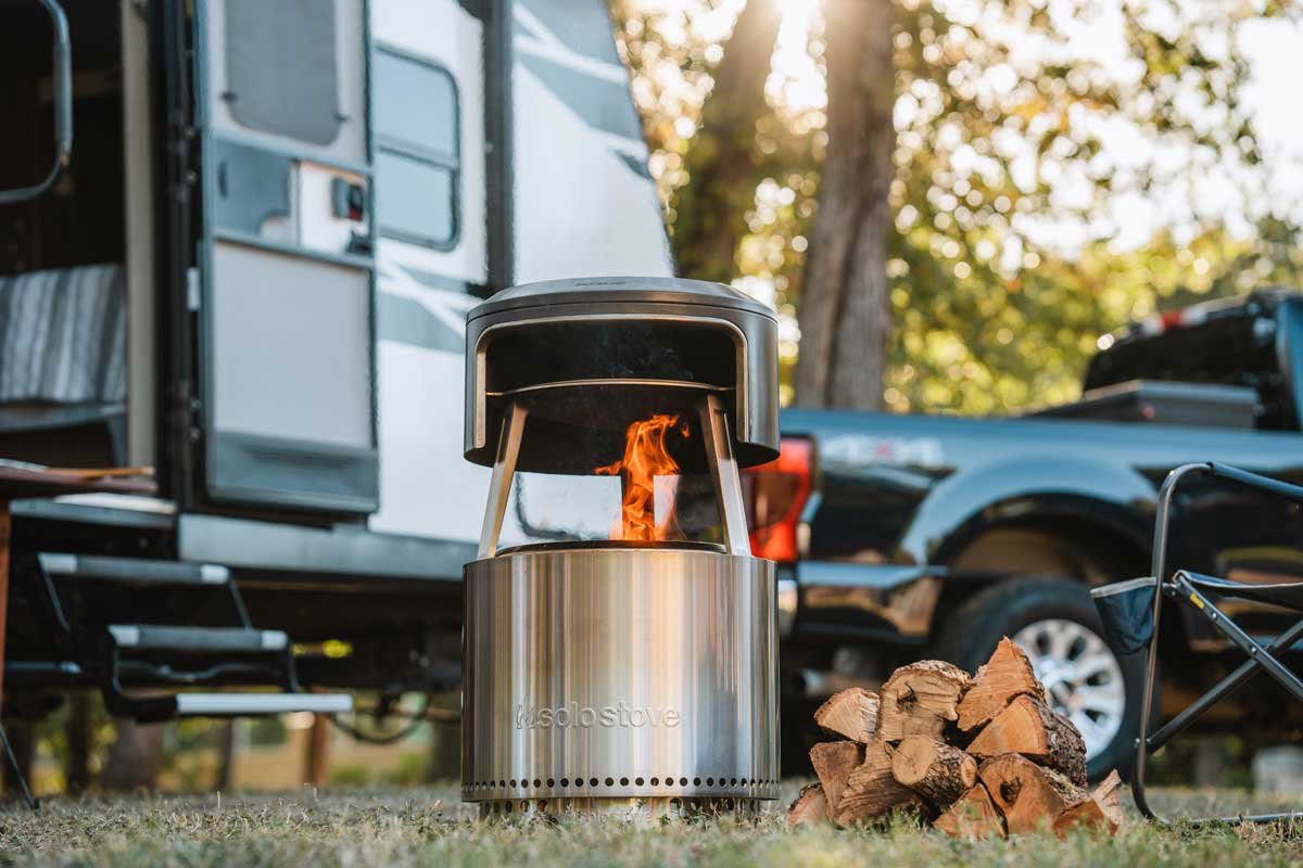 Solo Stove Pi RVS Pizza Oven voor Bonfire