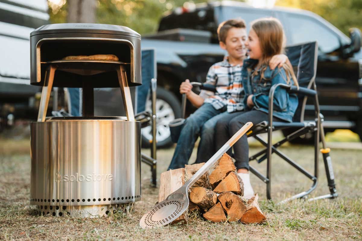 Solo Stove Pi RVS Pizza Oven voor Bonfire