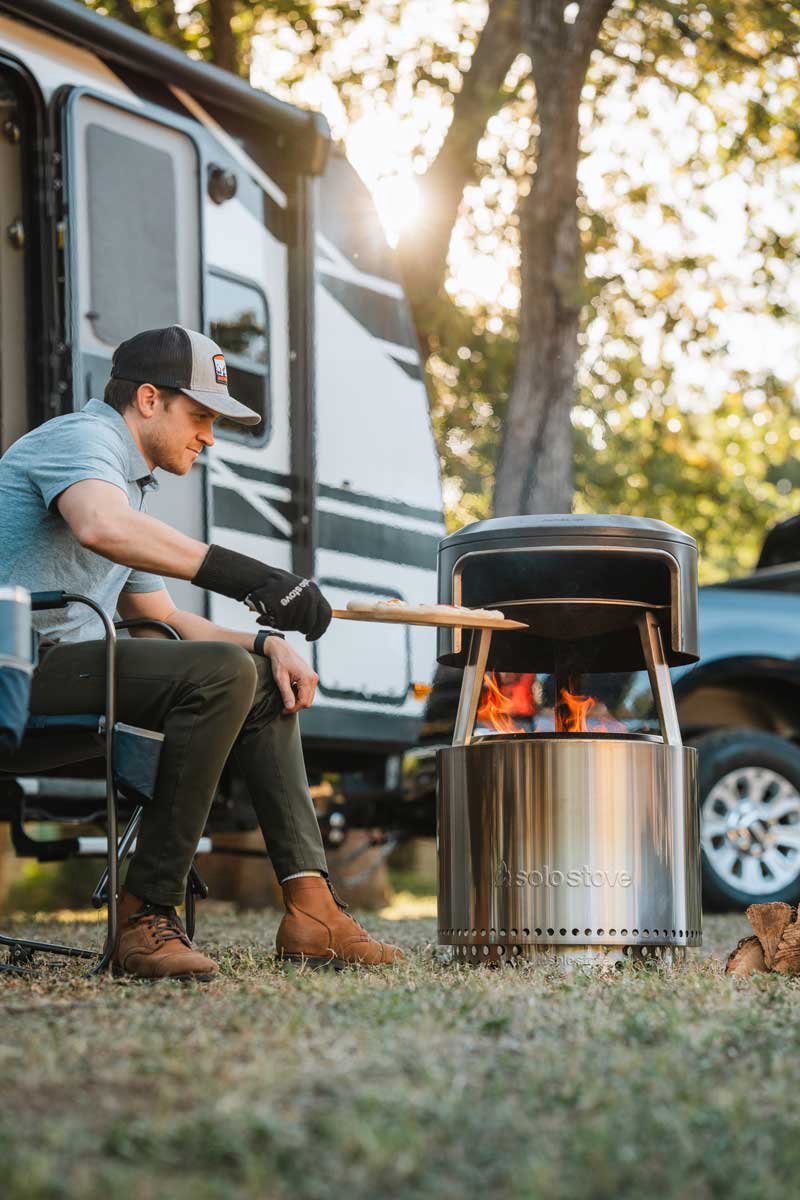 Solo Stove Pi RVS Pizza Oven voor Bonfire