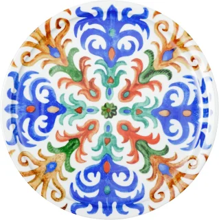 Sorrento porseleinen pizzaborden Ø 31 cm, set van 4