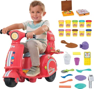 Speelset Pizza Bezorgdienst met Scootmobiel