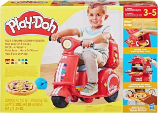 Speelset Pizza Bezorgdienst met Scootmobiel