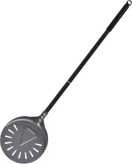 Spinning pizza-schep, 8 inch rechthoekig, aluminium