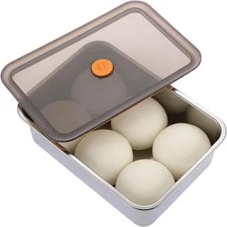 Stainless steel fermentatiebox met deksel