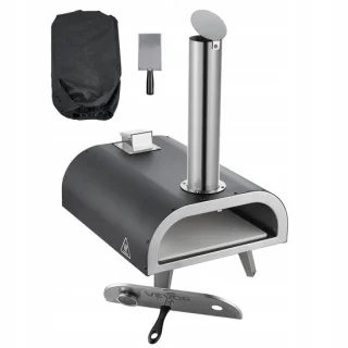Stalen pelletpizzaoven 30,5 cm