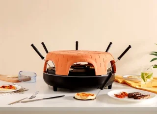 Swiss Pro Pizzarette 6-Persoons Terracotta