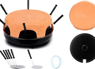 Swiss Pro Pizzarette 6-Persoons Terracotta