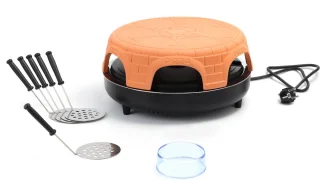 Swiss Pro Terracotta Pizza Oven 6 Persoons