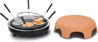 Swiss Pro Terracotta Pizza Oven 6 Persoons