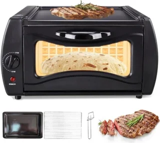 Tandoor Oven - broodmachine pizzaoven - zwart