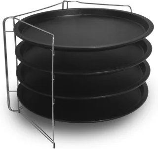 Tegami Pizza Bakset 32 cm, 4-delig