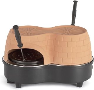 De Terracotta mini-pizzaoven set van 2 Ø 11 cm in één oogopslag