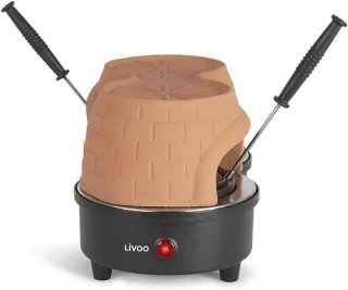 Terracotta mini-pizzaoven set van 2 Ø 11 cm