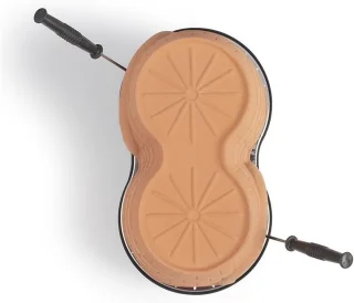 Terracotta mini-pizzaoven set van 2 Ø 11 cm