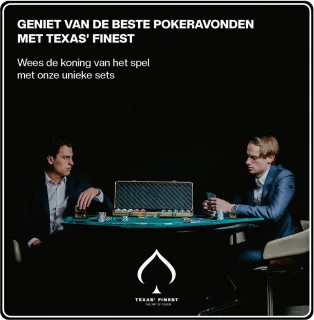 Texas' Finest Kaartschudmachine inclusief Pokermat en Speelkaarten