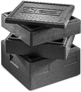 Thermobox Pizza 12,5L Zwart
