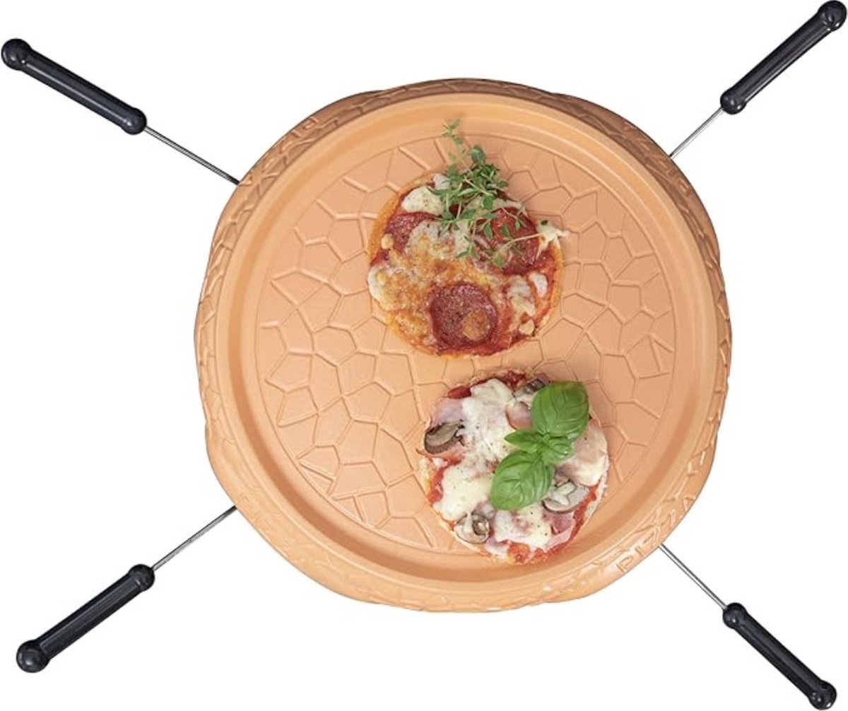 Thuys Luxe Pizzarette 800W voor 4 Personen