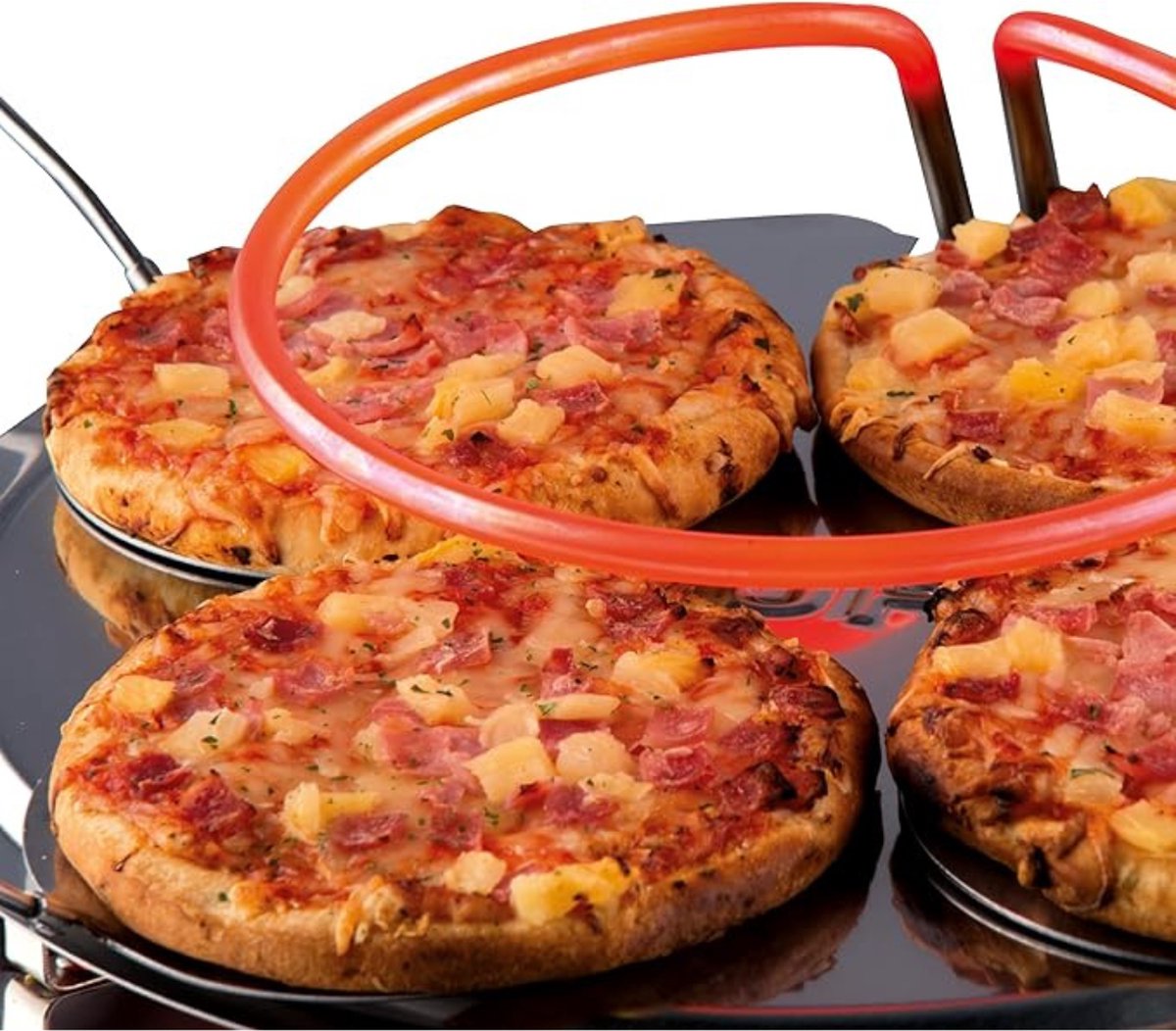 Thuys Luxe Pizzarette 800W voor 4 Personen