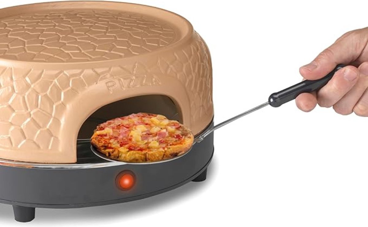 Thuys Luxe Pizzarette 800W voor 4 Personen
