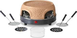 Thuys Luxe Pizzarette 800W voor 4 Personen