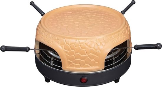 Thuys Luxe Pizzarette 800W voor 4 Personen