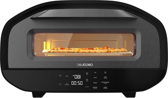 Tifosi Pizzaoven 1700W 12L Gecoat Staal