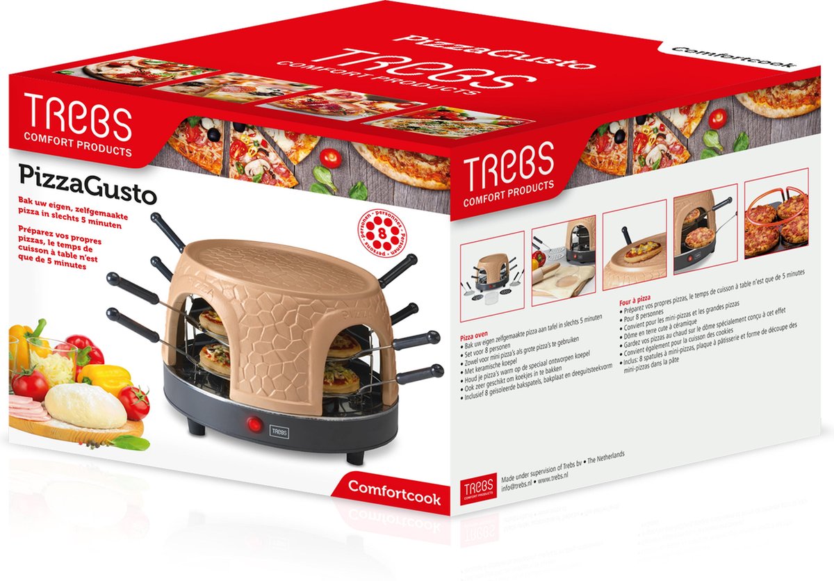 Trebs PizzaGusto 99392 Pizza Oven