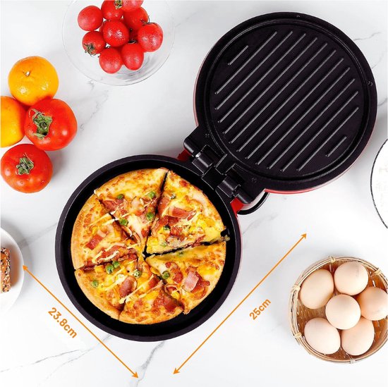Tristar Elektrische Pizzaoven 08013 Rood