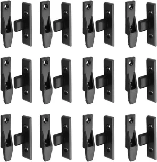 Universeel ABS Badpaneel Clips - 12 Paar