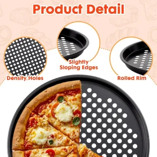 Universeel Pizza bakset 28/25 cm