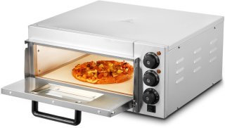 Wat vinden we goed aan de VEVOR Commerciële Elektrische Pizzaoven 51,7 x 47 x 26,6 cm