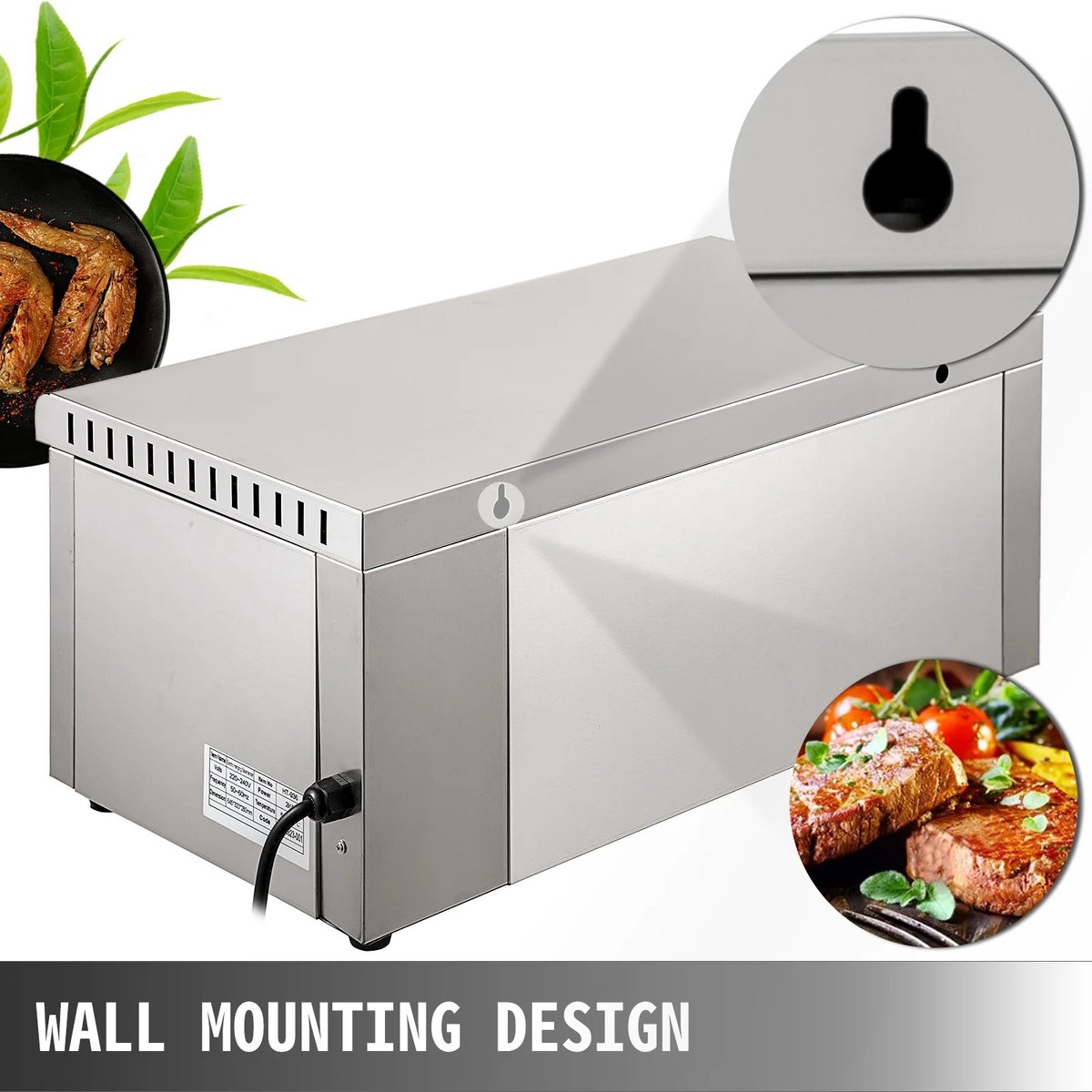 Vevor Elektrische Oven Grill 50-300℃