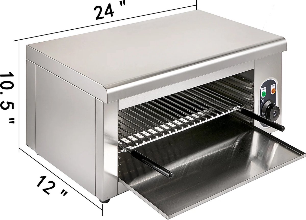 Vevor Elektrische Oven Grill 50-300℃