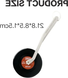 Vintage Vinyl Record Pizzasnijder - Keukenaccessoire