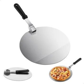 Vouwbare RVS pizzaschop 10 inch