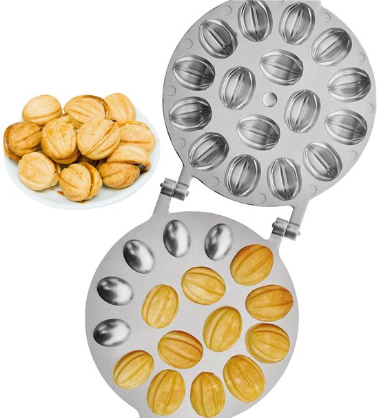 Walnoot Koekjesvormmaker Aluminium 1 Stuk review