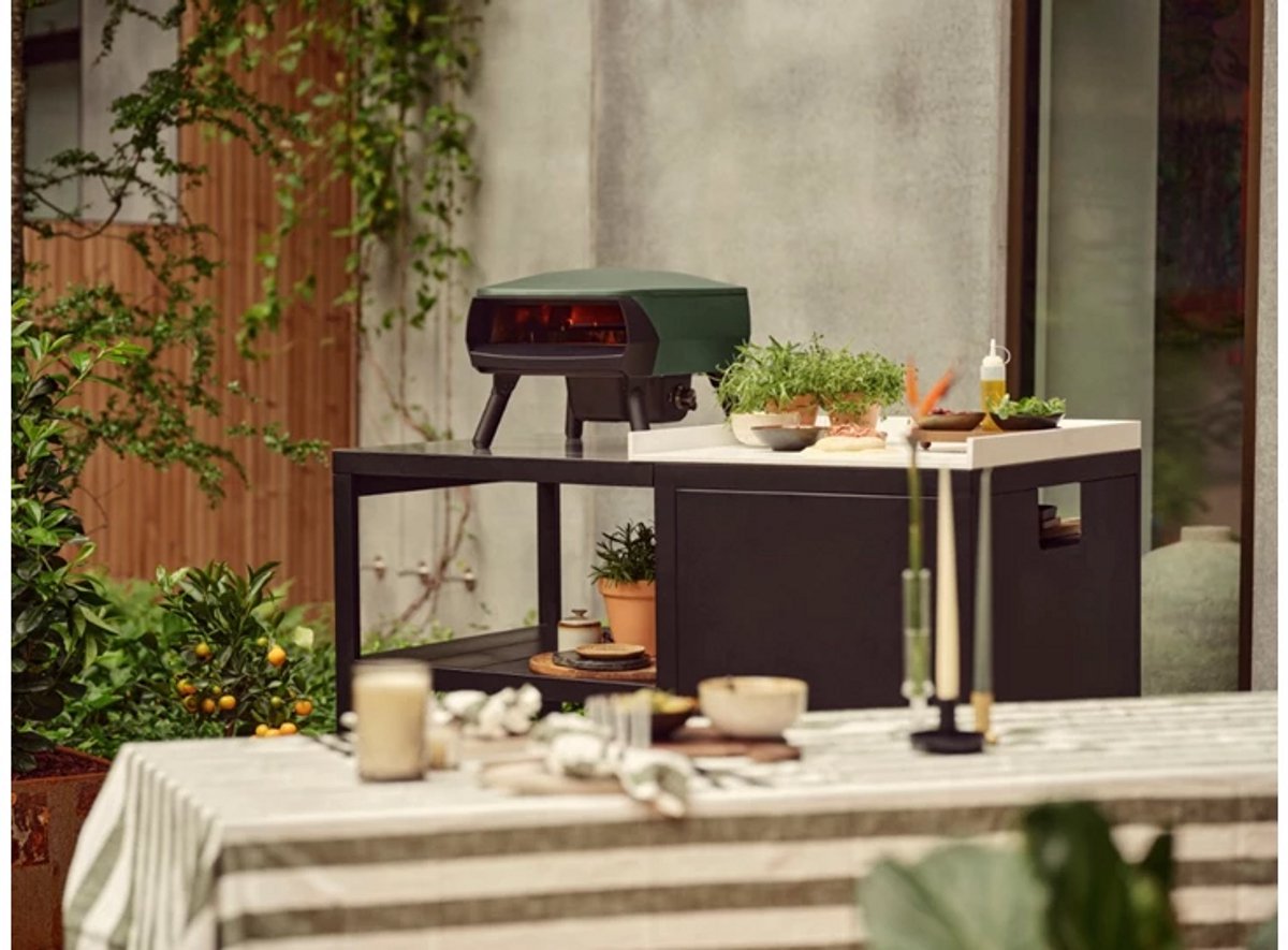 Witt Etna Rotante Piccolo pizza oven zwart