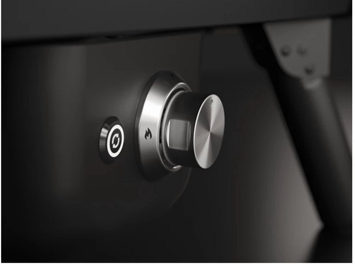 Witt Etna Rotante Piccolo pizza oven zwart