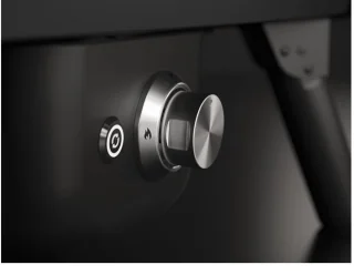 Witt Etna Rotante Piccolo pizza oven zwart