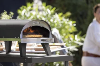 Ziipa Piana Gaz Ardoise Gas Pizzaoven 67x40x28 cm