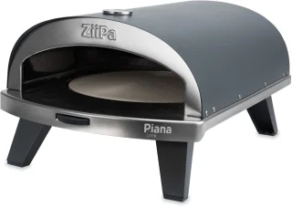 Ziipa Piana Gaz Ardoise Gas Pizzaoven 67x40x28 cm